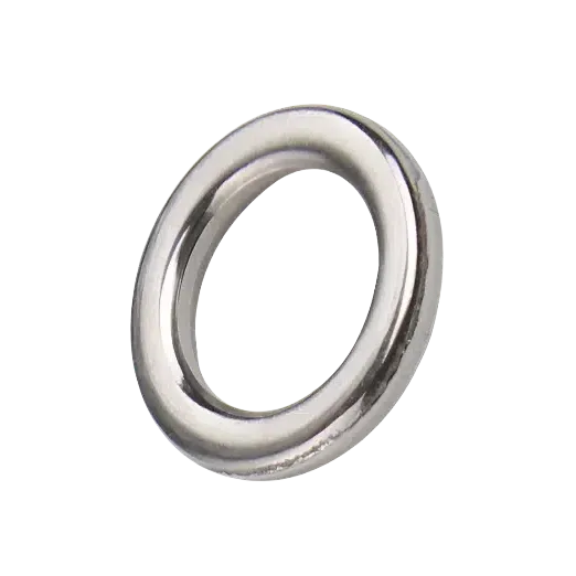 View of Snaps-Swivels-Split-Rings BKK Solid Ring-51 available at EZOKO Pike and Musky Shop