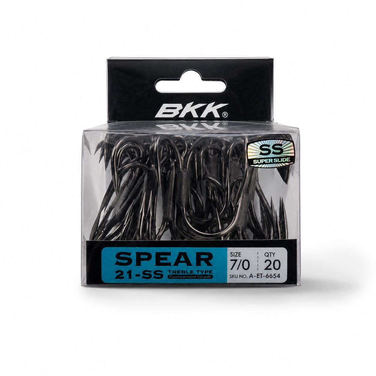 View of Hooks BKK Spear-21 SS Treble Hooks #7/0 20 pk available at EZOKO Fishing