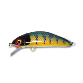 View of Crankbaits Blue Water Baits 6" Fat Chub Crankbait Michigan Perch / White Belly available at EZOKO Pike and Musky Shop