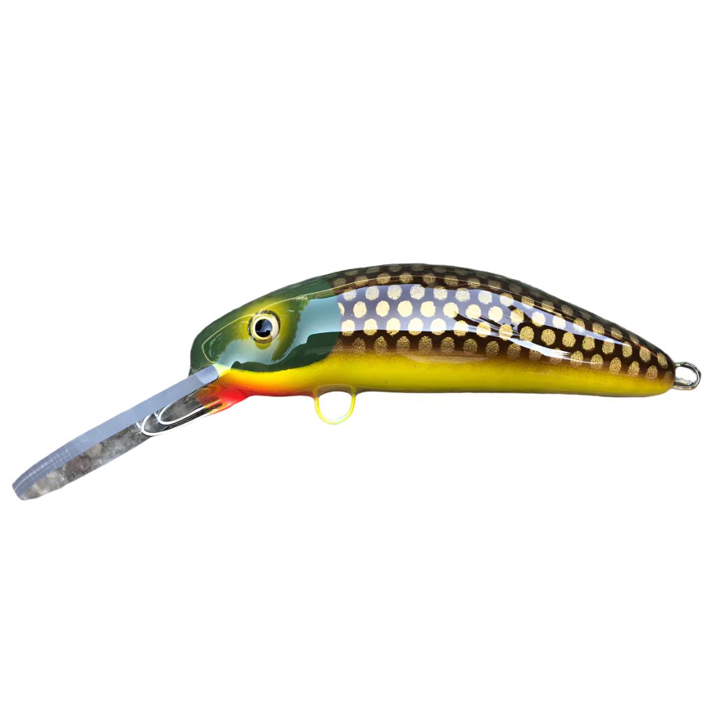 View of Crankbaits Blue Water Baits 6” Fat Herring Pro Crankbait Lawton / Pearl Belly available at EZOKO Fishing