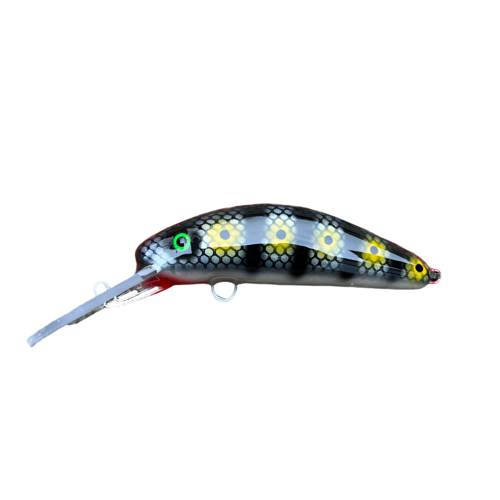 View of Blue Water Baits 6” Fat Herring Crankbait available at EZOKO Pike and Musky Shop