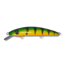 View of Crankbaits Blue Water Baits 9" cisco - shallow Crankbait Ambiguous Perch / Orange Belly available at EZOKO Pike and Musky Shop