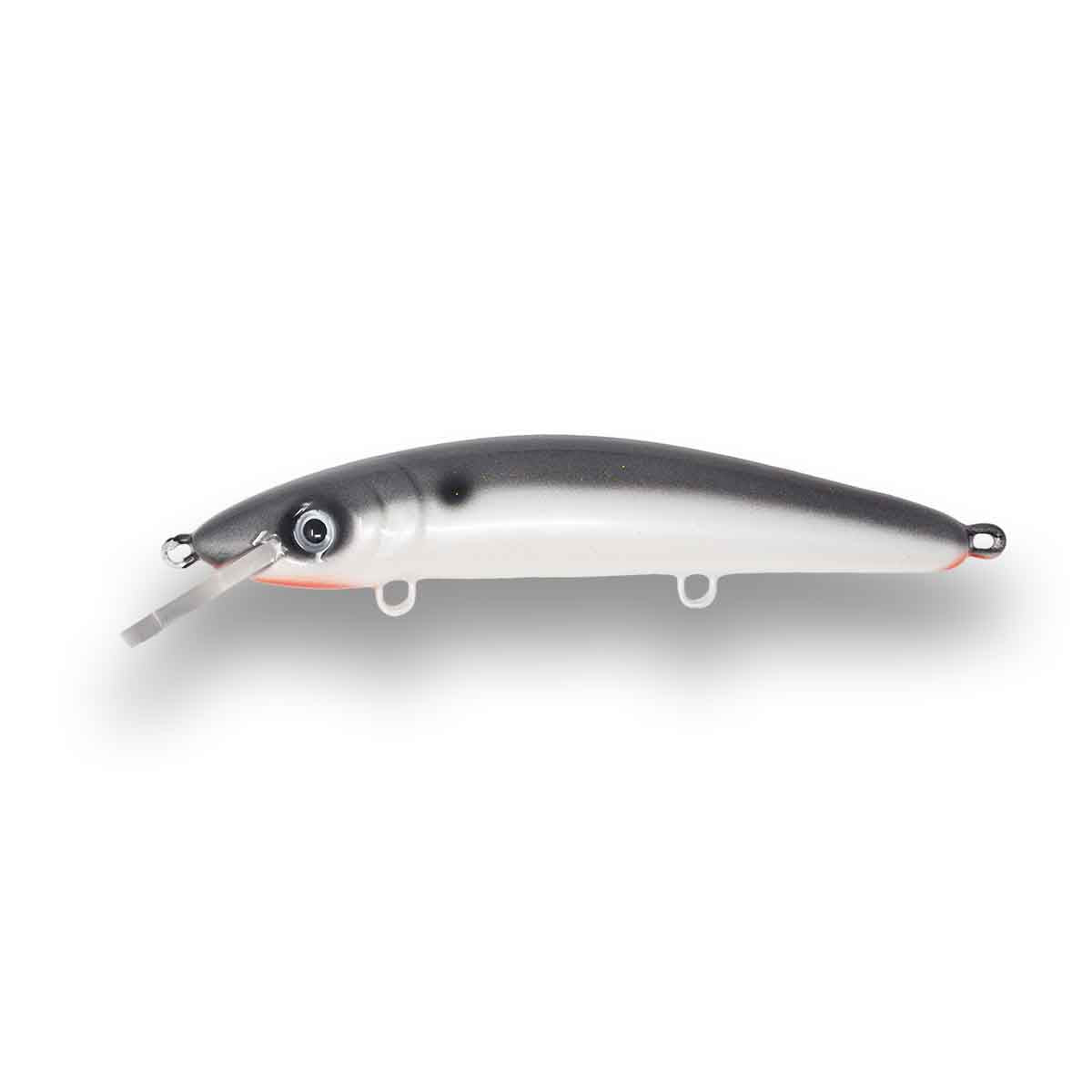 View of Crankbaits Blue Water Baits 9" cisco (Synthetic) - shallow Crankbait Prism Shad / Pearl Belly available at EZOKO Fishing