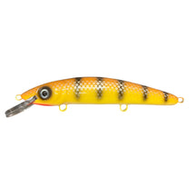 View of Crankbaits Blue Water Baits 9" cisco (Synthetic Cedar) - shallow Crankbait Legend Walleye / White Belly available at EZOKO Pike and Musky Shop