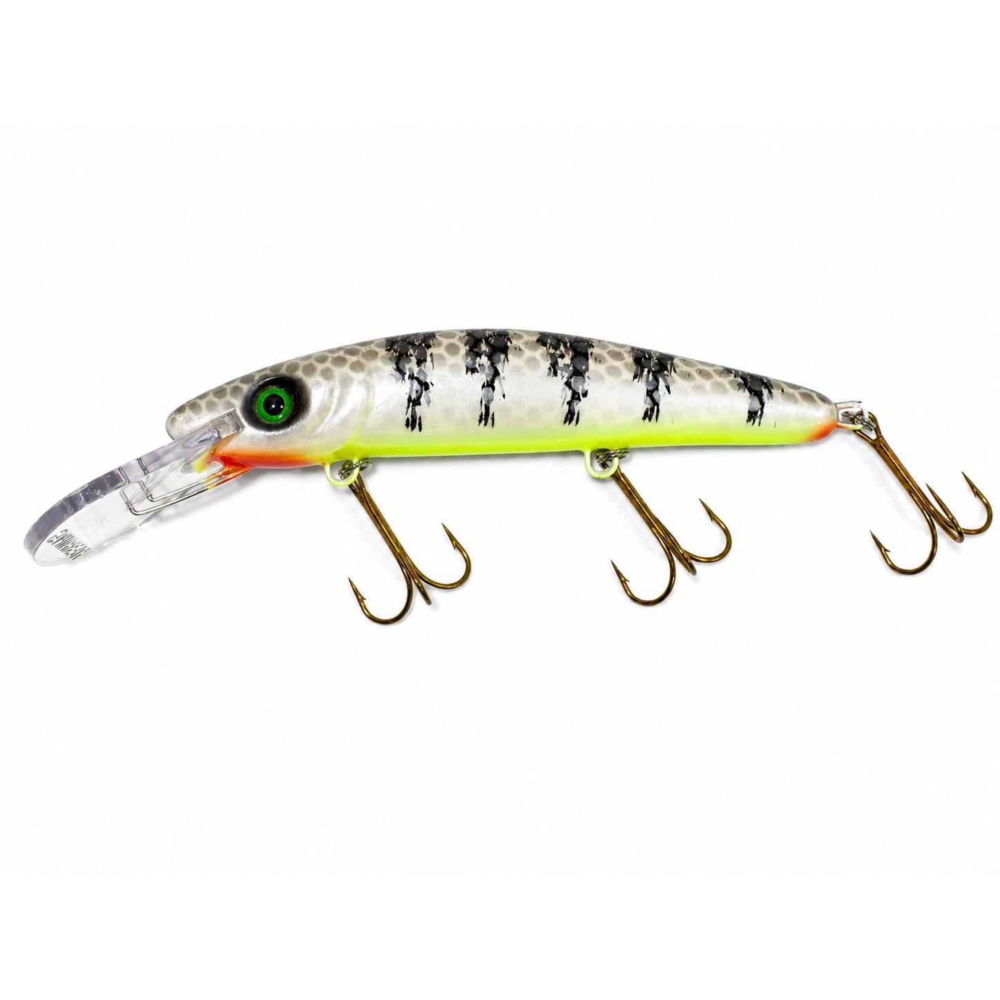 View of Blue Water Baits 9" Hearring (Synthetic) - Crankbait Zombie - Chartreuse Belly available at EZOKO Fishing
