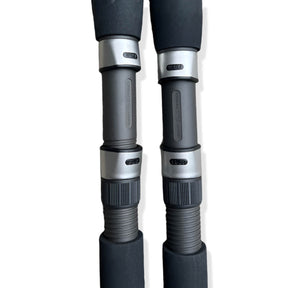 View of Baitcast_Rods Blue Water Baits Black Series Trolling Rod available at EZOKO Pike and Musky Shop