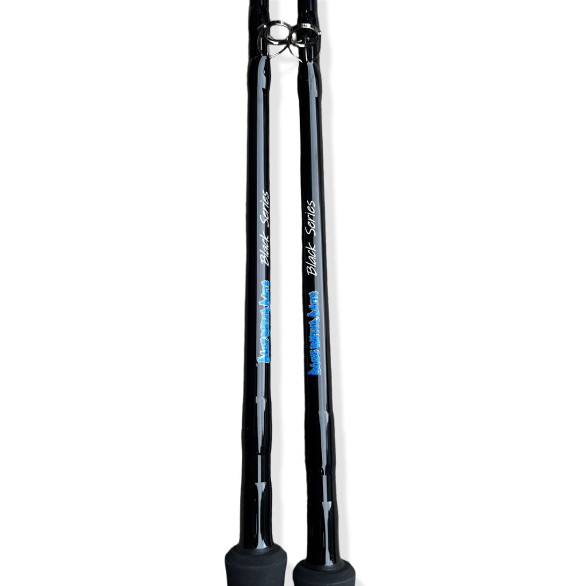 View of Baitcast_Rods Blue Water Baits Black Series Trolling Rod available at EZOKO Pike and Musky Shop