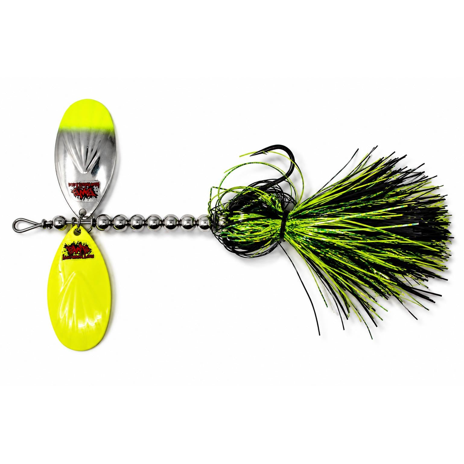 View of Bucktails Blue Water Baits Curtain Call 99 Bucktail Bay Perch available at EZOKO Fishing