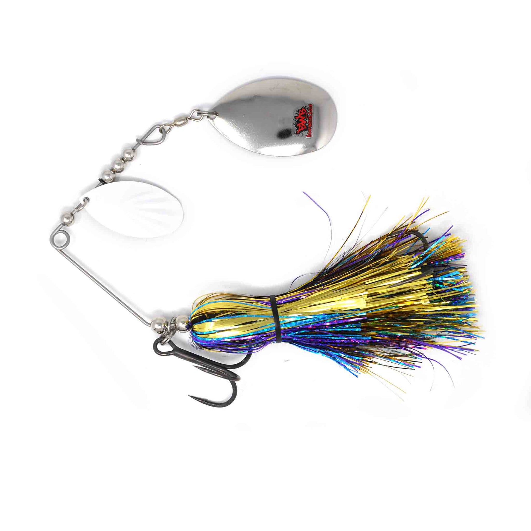 View of Spinnerbaits Blue Water Baits Gong Show 10 Spinnerbait Shimering Cisco available at EZOKO Pike and Musky Shop
