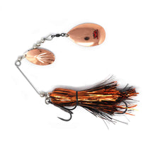 View of Spinnerbaits Blue Water Baits Gong Show 10 Spinnerbait Brown available at EZOKO Pike and Musky Shop