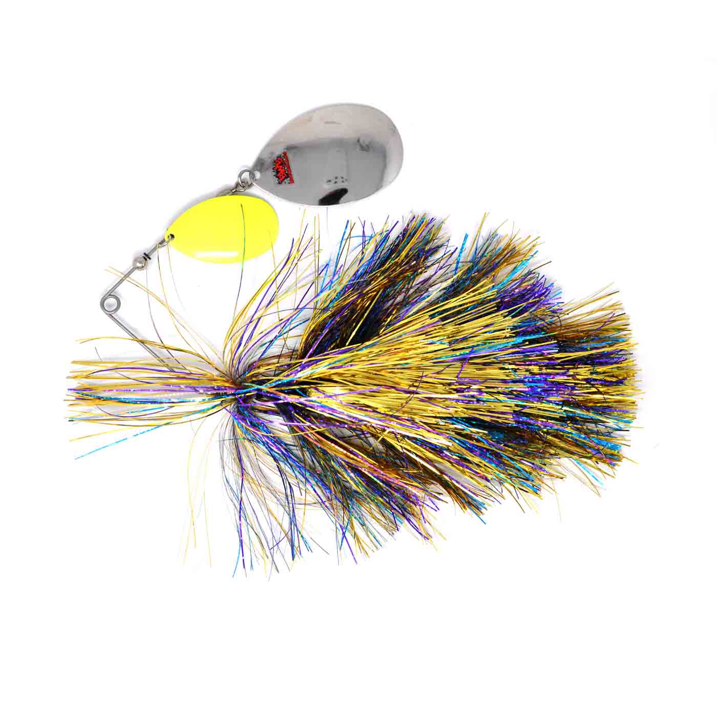 View of Spinnerbaits Blue Water Baits Gong Show 12 Spinnerbait Shimmering Cisco available at EZOKO Pike and Musky Shop