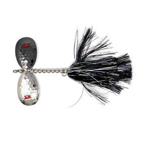 View of Bucktails Blue Water Baits Show Stopper 11S Bucktail BLACK ICE CISCO available at EZOKO Fishing