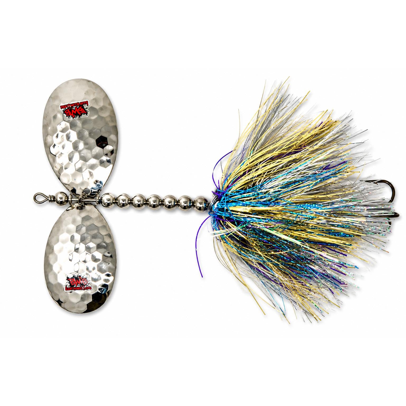 View of Bucktails Blue Water Baits Show Stopper 11S Bucktail SHIMMERING CISCO available at EZOKO Fishing