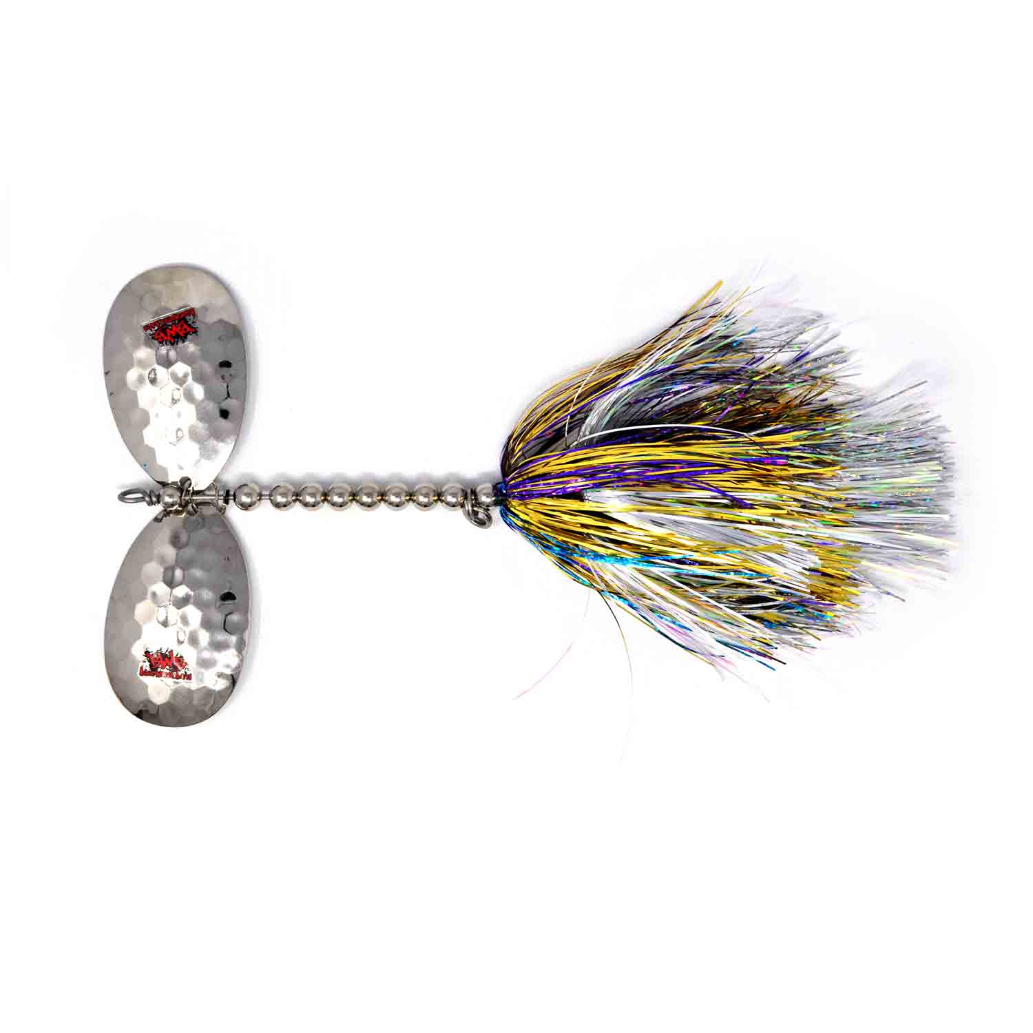 View of Bucktails Blue Water Baits Show Stopper 11S Bucktail SHIMMERING CISCO available at EZOKO Fishing