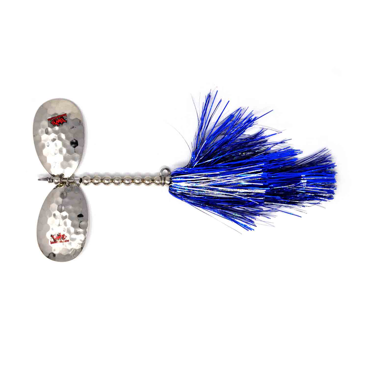 View of Bucktails Blue Water Baits Show Stopper 11S BLUE CISCO available at EZOKO Pike and Musky Shop