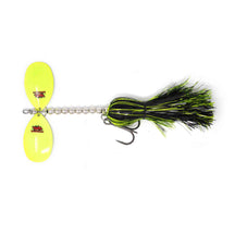 View of Bucktails Blue Water Baits Show Stopper 9 Bucktail Bay Perch available at EZOKO Pike and Musky Shop