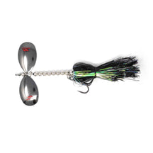 View of Bucktails Blue Water Baits Show Stopper 9 Bucktail Black Pearl available at EZOKO Pike and Musky Shop
