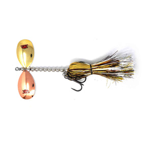 View of Bucktails Blue Water Baits Show Stopper 9 Bucktail White Tail Walleye available at EZOKO Pike and Musky Shop