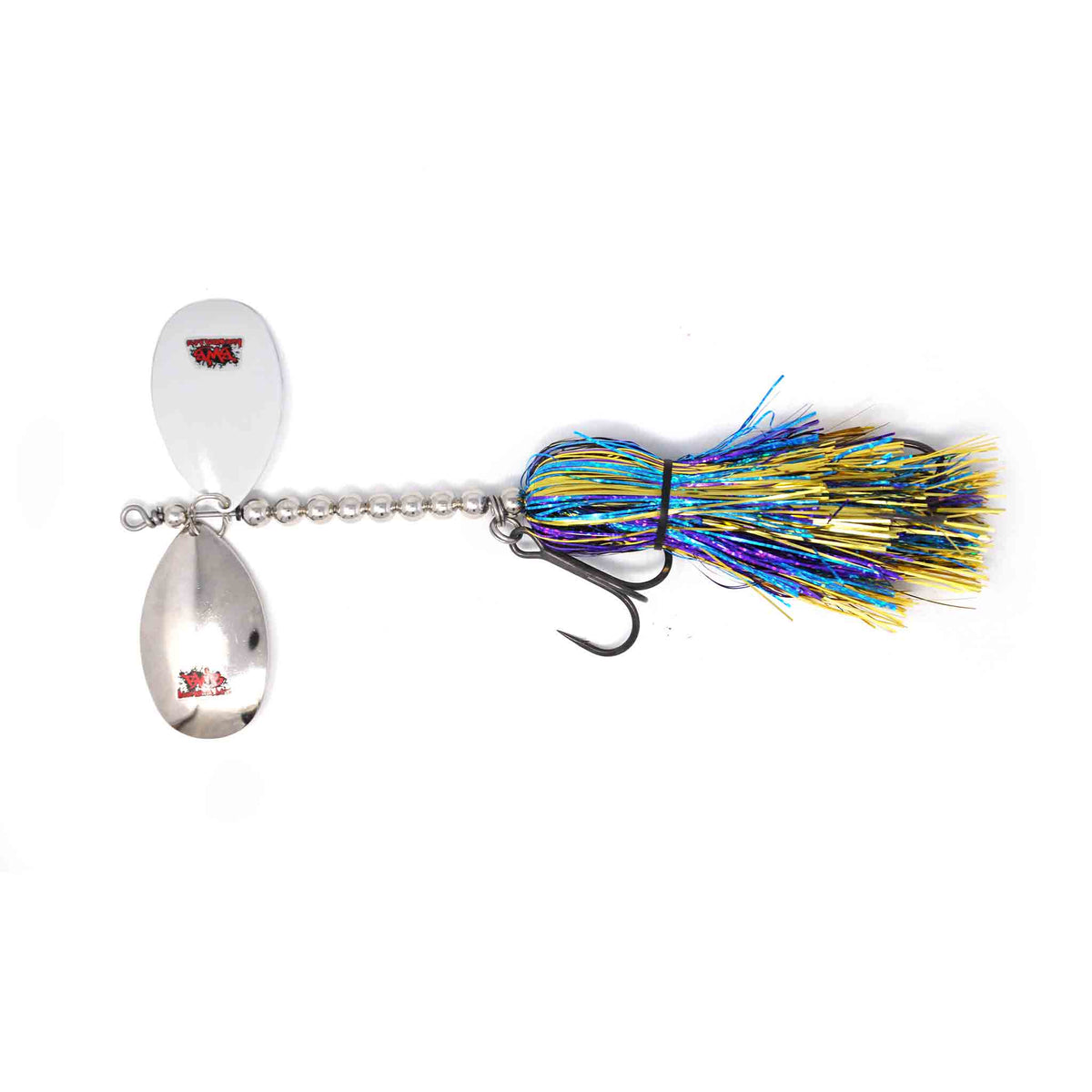 View of Bucktails Blue Water Baits Show Stopper 9 Bucktail Shimmering Cisco available at EZOKO Pike and Musky Shop