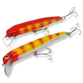 View of Crankbaits B&N Custom 7'' Slasher Straight Crankbait Red Bar Perch available at EZOKO Pike and Musky Shop