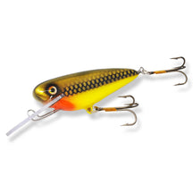 View of Crankbaits B&N Custom Fat Shat 5'' Crankbait Goldie available at EZOKO Pike and Musky Shop