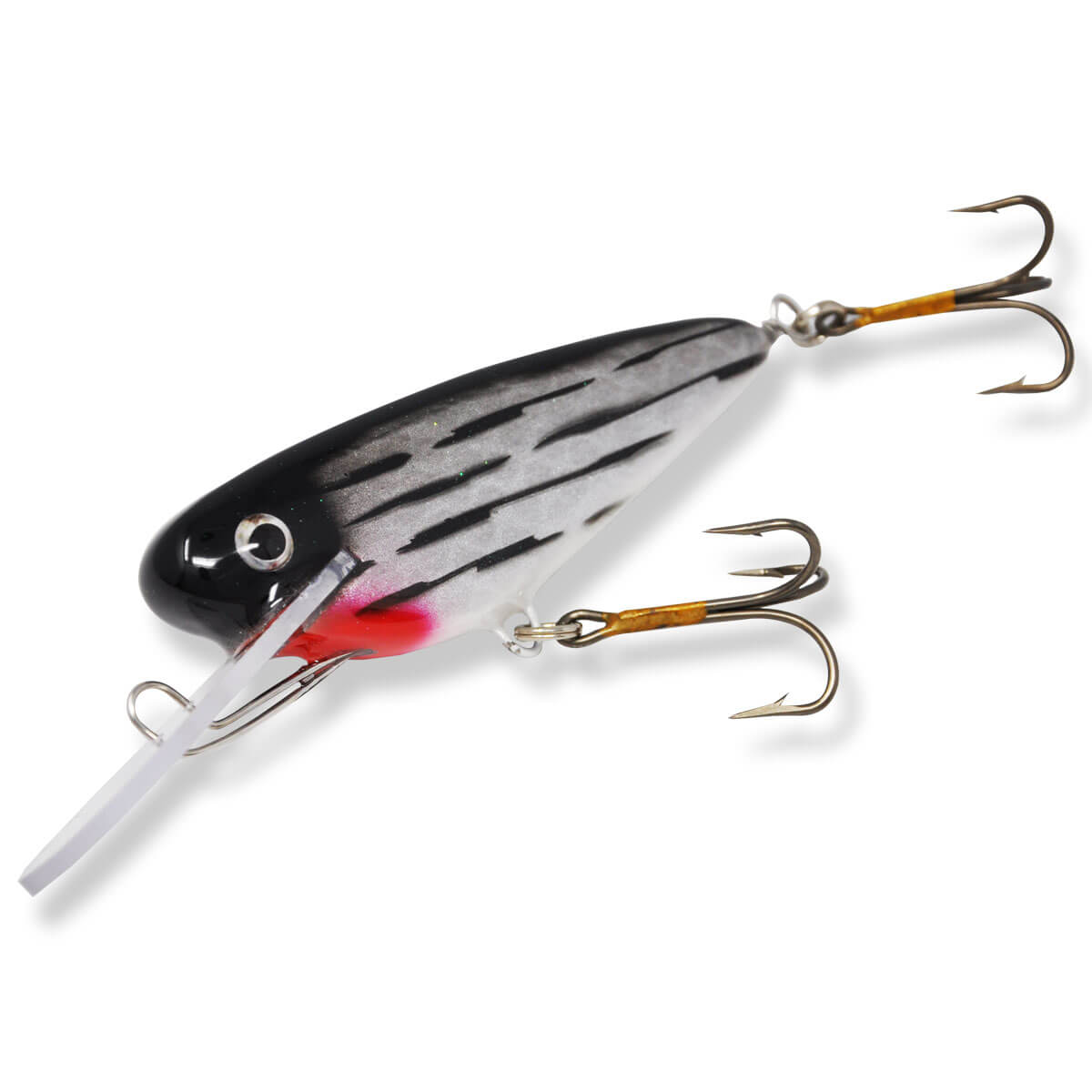 View of Crankbaits B&N Custom Fat Shat 5'' Crankbait Striper available at EZOKO Fishing