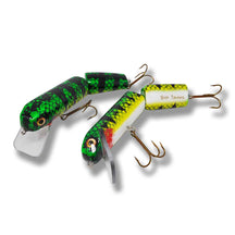View of Crankbaits B&N Custom Jointed Magnum Stubby Slasher Crankbaits White Belly Perch available at EZOKO Fishing