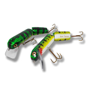 View of Crankbaits B&N Custom Jointed Magnum Stubby Slasher Crankbaits White Belly Perch available at EZOKO Fishing