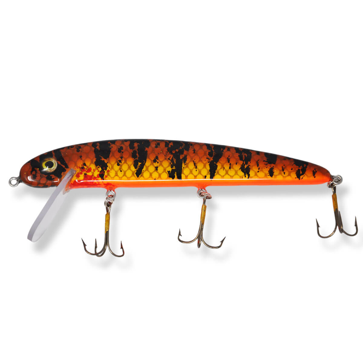 View of Crankbaits B&N Custom Magnum Claw 9.5'' Crankbait Brown Perch available at EZOKO Pike and Musky Shop