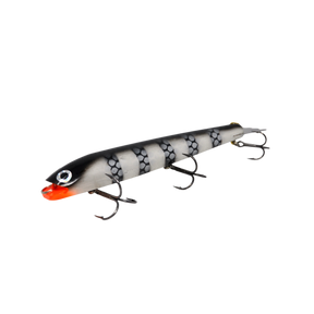 View of Bobbie Bait Jerkbait 8'' Thunder Perch available at EZOKO Pike and Musky Shop