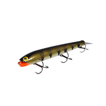 View of Bobbie Bait Jerkbait 8'' White Belly Perch available at EZOKO Pike and Musky Shop