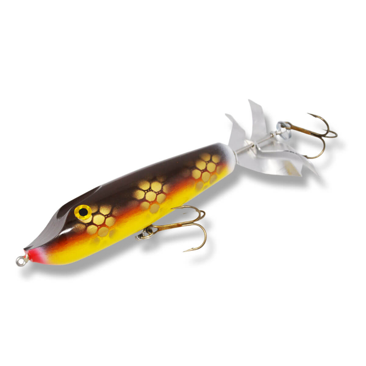 View of Bobbie Bait Wake Maker Topwater Flambeau Walleye available at EZOKO Pike and Musky Shop