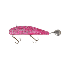 View of Jigs-Spoons Bondy Bait Co. Original Spintail Jig Hot Pink available at EZOKO Pike and Musky Shop