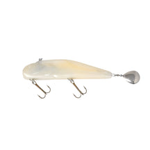 View of Jigs-Spoons Bondy Bait Co. Original Spintail Jig Pearl White available at EZOKO Pike and Musky Shop