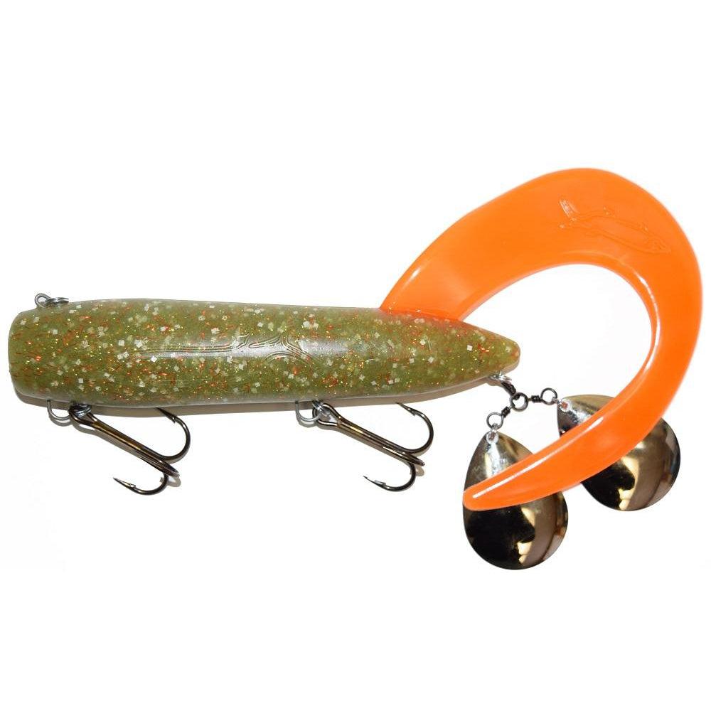 View of Rubber Bondy Bait Co. Royal Orba Junior Vomit / Orange available at EZOKO Fishing
