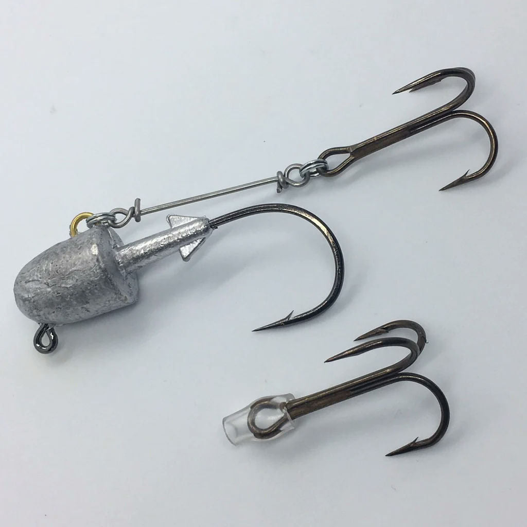 View of Rigs Bondy Bait Co. St. Clair jig with Stinger 2 oz available at EZOKO Fishing