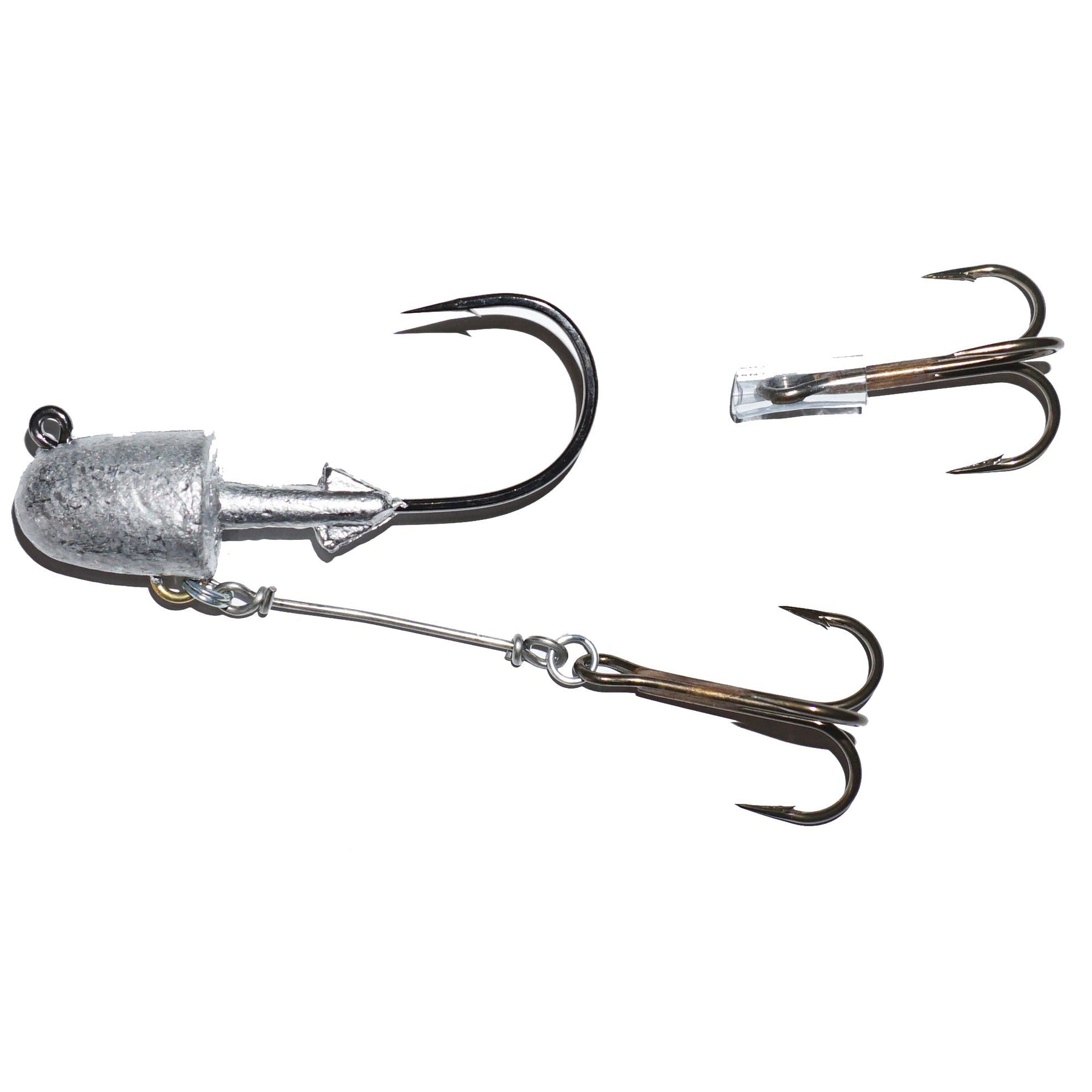 View of Bondy Bait Co. St. Clair jig with Stinger available at EZOKO Pike and Musky Shop