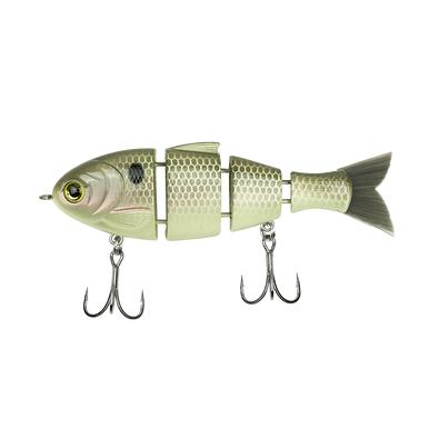 View of Swimbait Bucca Brand Baby Bull Shad 3.75" Gizzard Shad available at EZOKO Fishing