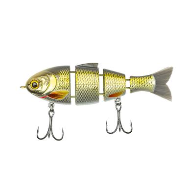 View of Swimbait Bucca Brand Baby Bull Shad 3.75" Golden Shiner available at EZOKO Fishing
