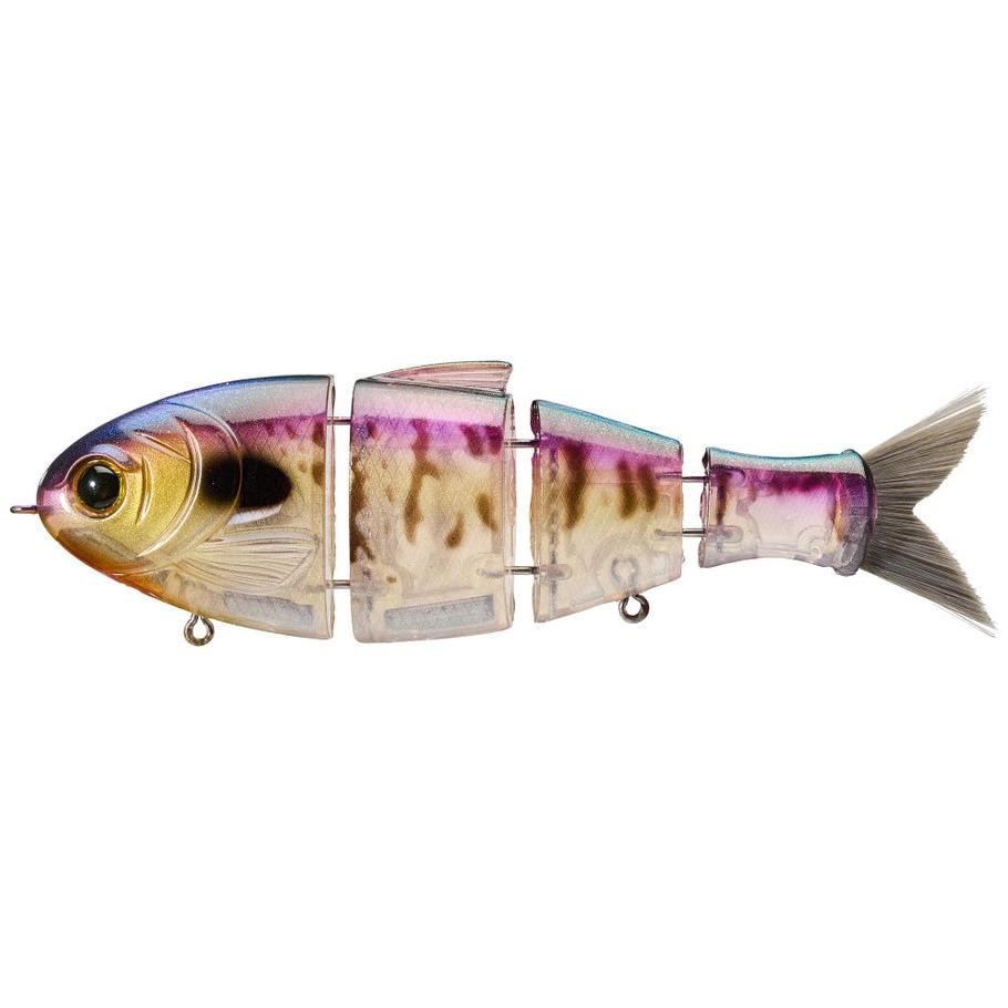 View of Swimbaits Bucca Brand Bull Shad 5" Ghost Gill available at EZOKO Fishing