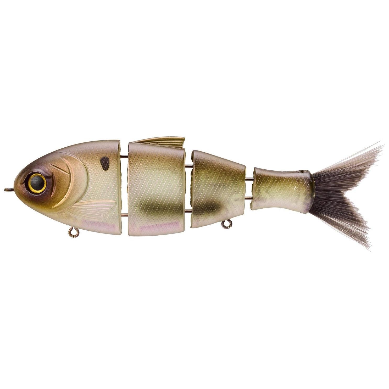 View of Swimbaits Bucca Brand Bull Shad 5" Matte Shad available at EZOKO Fishing