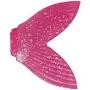 View of Replacement_Tails Bucca Brand Trick Shad Replacement Tails 6" Pink available at EZOKO Fishing