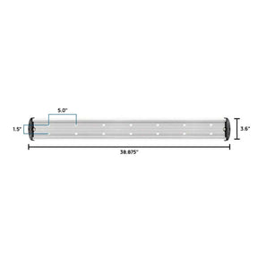 View of boating_accessories Cannon Aluminum Mounting Track 36" available at EZOKO Pike and Musky Shop