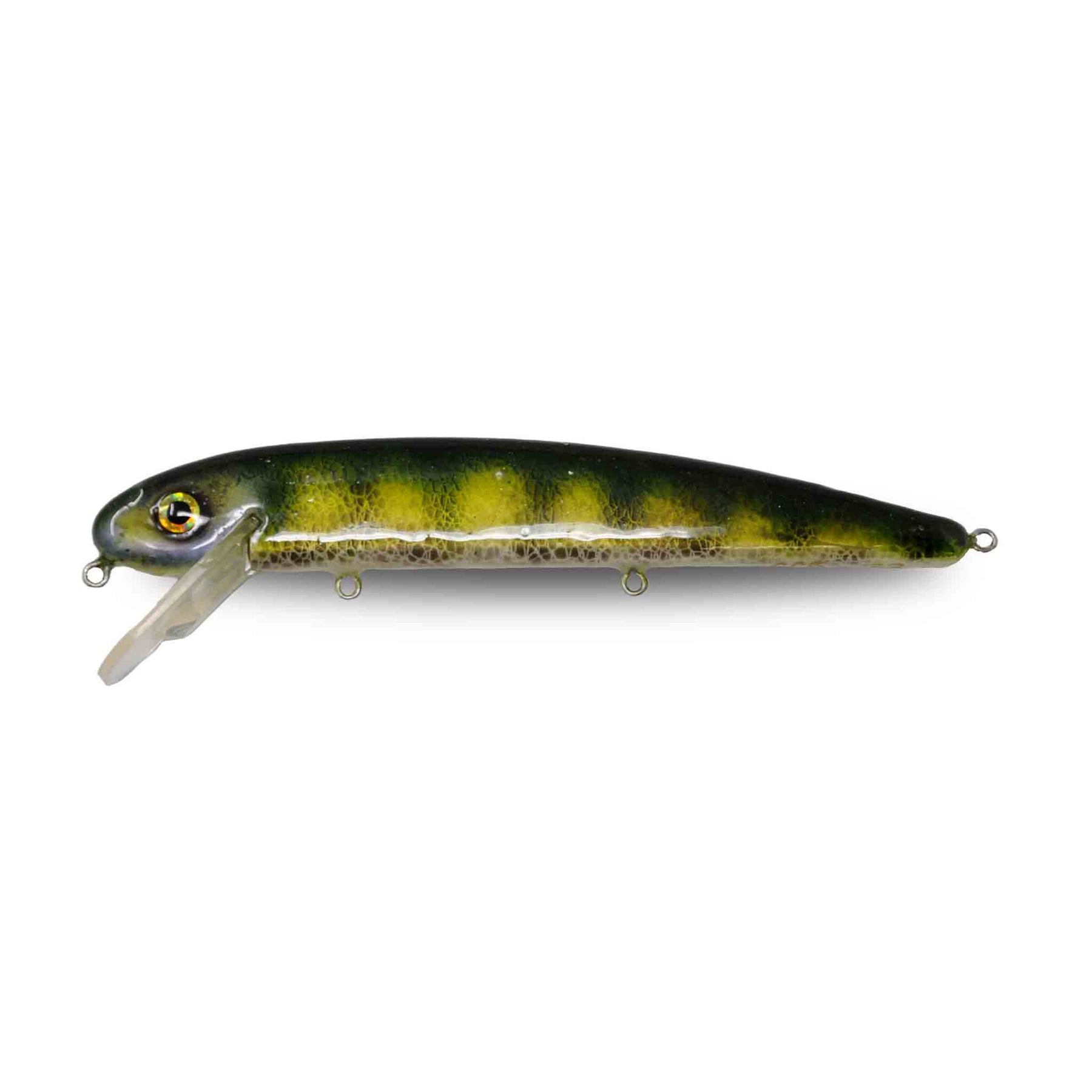 View of Crankbaits Capital Predator Bait Jake Custom Color Crankbait Black Crappie available at EZOKO Pike and Musky Shop