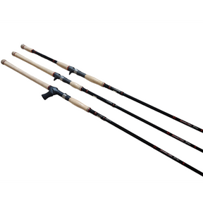 View of Baitcast_Rods Chaos Tackle Assault Stick 20/20 Revolution Grip Baitcast Rods available at EZOKO Pike and Musky Shop