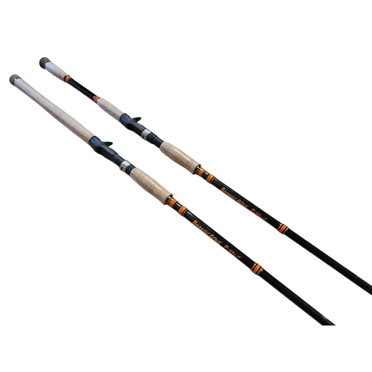 View of Baitcast rod Chaos Tackle Assault Stick Pursuit Baitcast Rods available at EZOKO Pike and Musky Shop