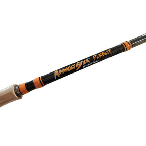 View of Baitcast rod Chaos Tackle Assault Stick Pursuit Baitcast Rods available at EZOKO Pike and Musky Shop