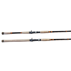 View of Baitcast rod Chaos Tackle Assault Stick Pursuit Baitcast Rods available at EZOKO Pike and Musky Shop