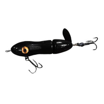 View of Topwater Chaos Tackle Big Mama Lit'tl Sis'tr Propbait Black available at EZOKO Fishing