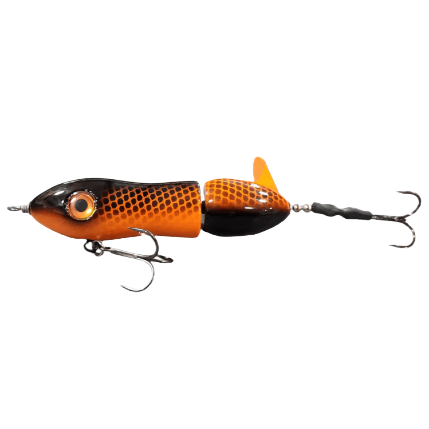 View of Topwater Chaos Tackle Big Mama Psycho Sis'tr Propbait Flame Thrower available at EZOKO Pike and Musky Shop